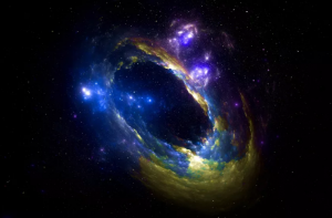 Um mini universo fractal pode estar dentro de buracos negros carregados
