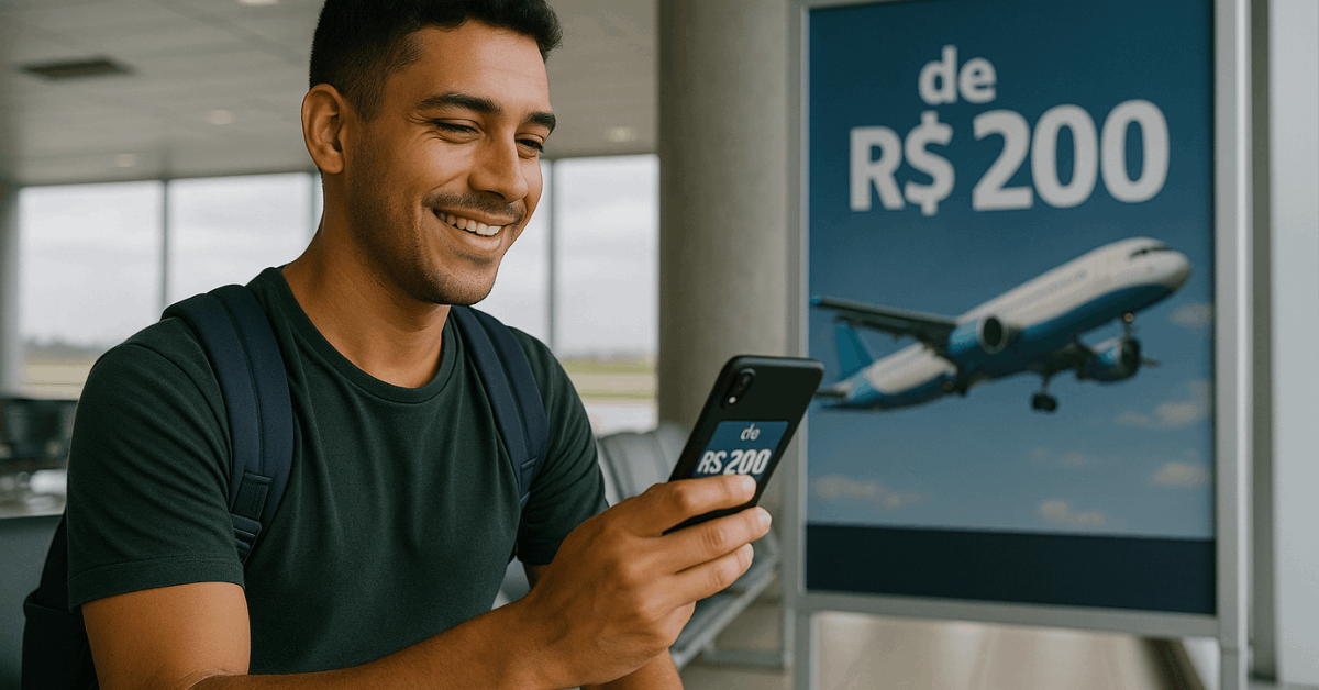 How to Find Flights for Less than R$ 200 in 2025