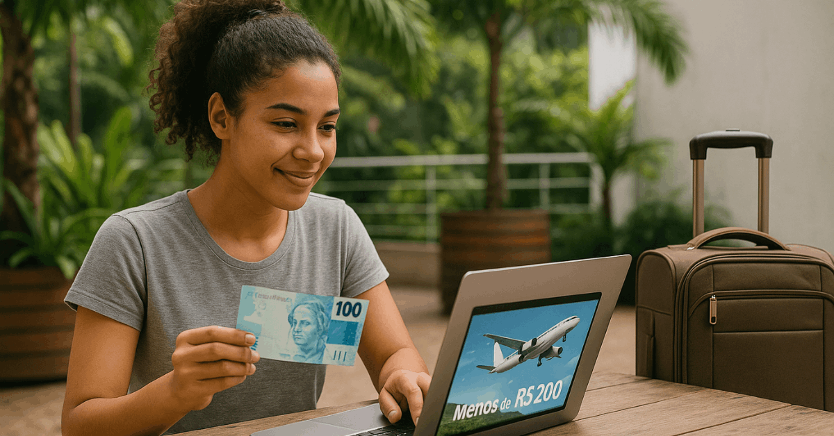 How to Find Flights for Less than R$ 200 in 2025
