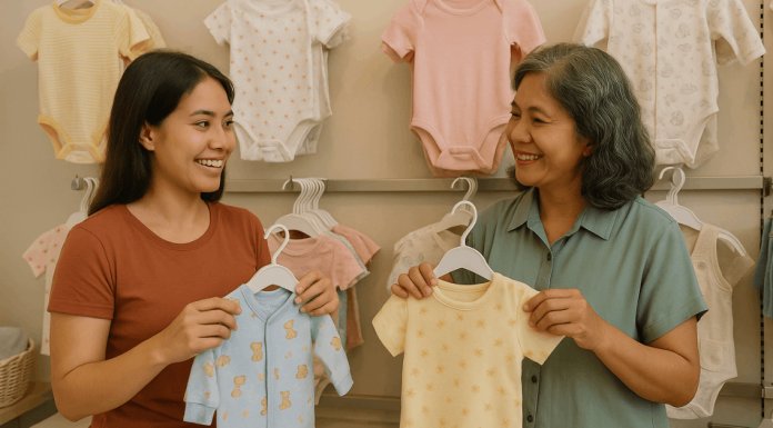 Como comprar roupas de bebê baratas