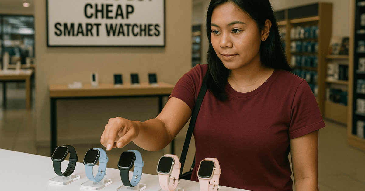 Como comprar smartwatches baratos